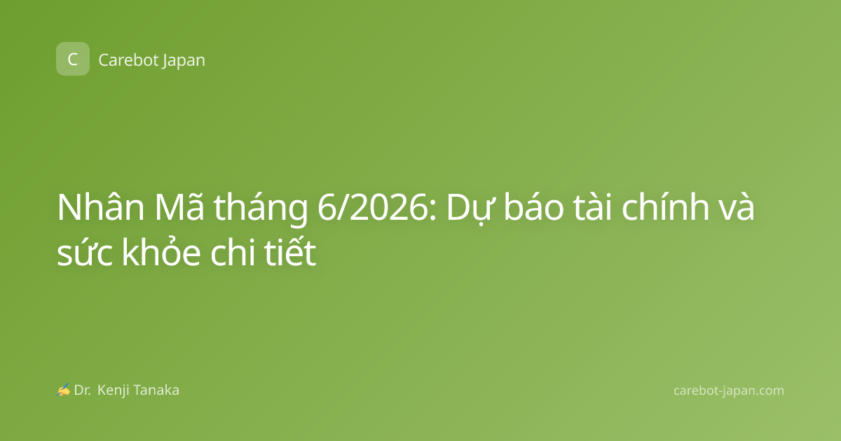 Nhân Mã tháng 6/2026: Dự báo tài chính và sức khỏe chi tiết