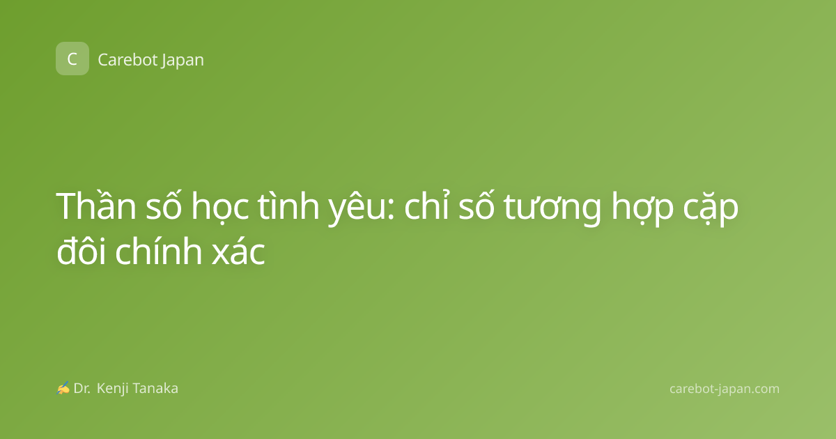 Thần số học tình yêu: chỉ số tương hợp cặp đôi chính xác